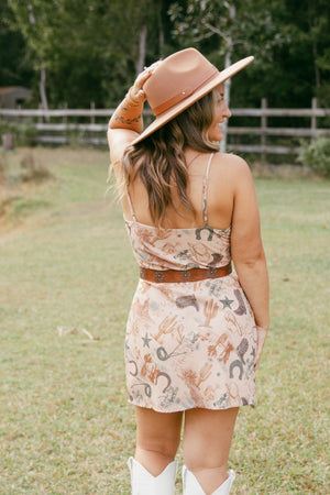 LASSO MINI DRESS