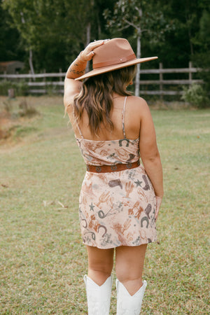 LASSO MINI DRESS