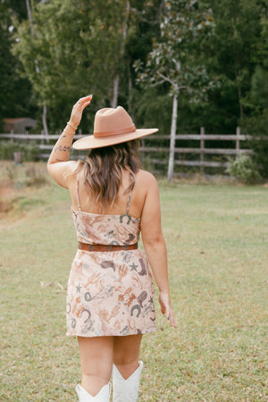 LASSO MINI DRESS
