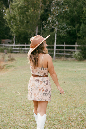 LASSO MINI DRESS