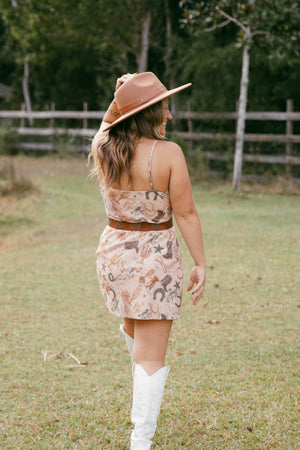 LASSO MINI DRESS