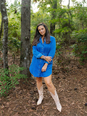 INDIGO SKIES DRESS