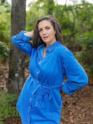 INDIGO SKIES DRESS