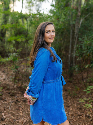 INDIGO SKIES DRESS