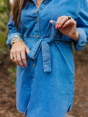 INDIGO SKIES DRESS