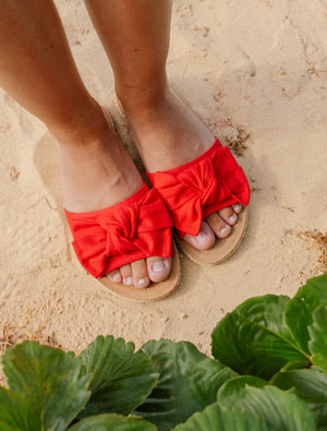 CHERRY TWIST SANDAL