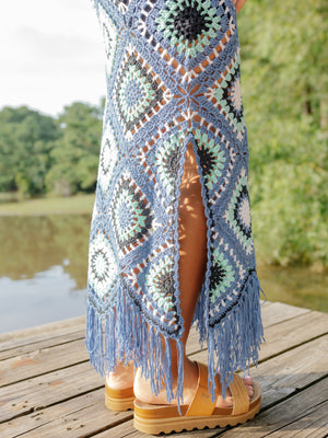 CHELSEA CROCHET DRESS