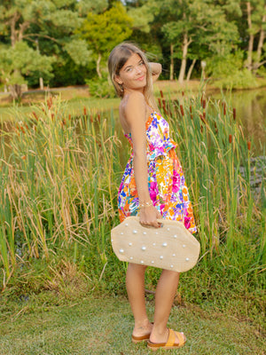 FLOWER FIESTA MINI DRESS