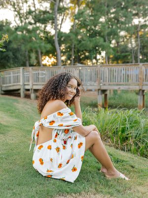 JUST PEACHY MINI DRESS