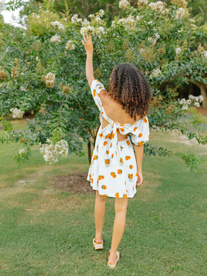 JUST PEACHY MINI DRESS