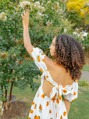 JUST PEACHY MINI DRESS