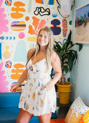 SAIL AWAY MINI DRESS
