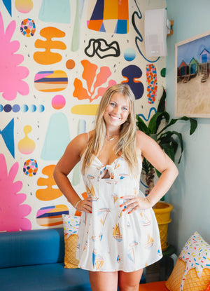 SAIL AWAY MINI DRESS