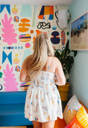 SAIL AWAY MINI DRESS