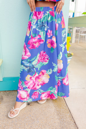 HIBISCUS MAXI SKIRT