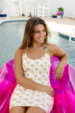 OFF TROPIC MINI DRESS