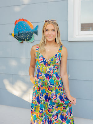 LOBSTER MIDI DRESS
