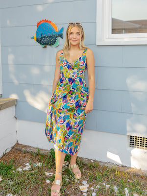 LOBSTER MIDI DRESS