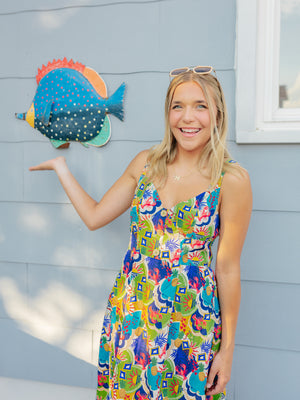 LOBSTER MIDI DRESS