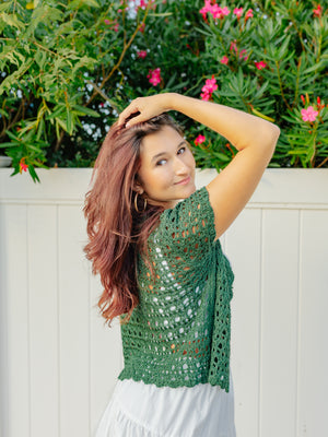 MAVIS CROCHET TOP