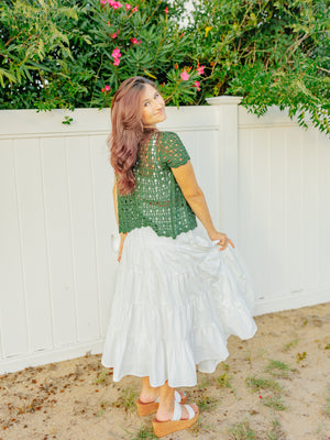 MAVIS CROCHET TOP