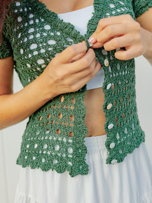 MAVIS CROCHET TOP