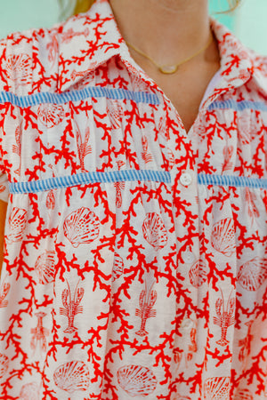 SEA LIFE MINI DRESS
