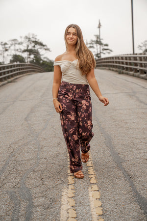 AGNES FLORAL PANTS