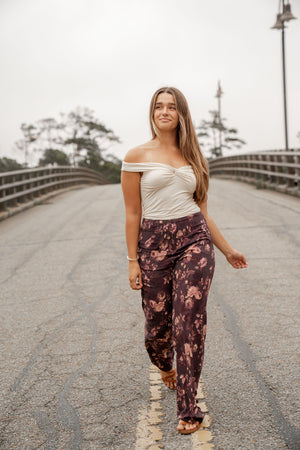 AGNES FLORAL PANTS