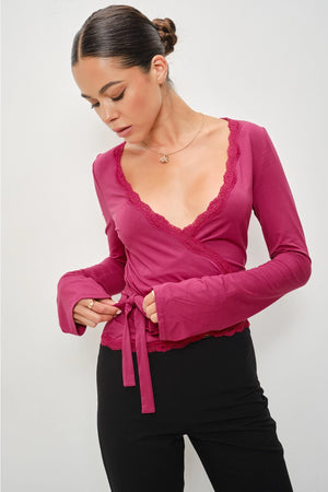 MIKA WRAP TOP
