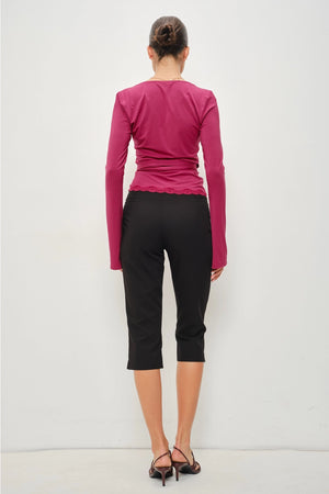 MIKA WRAP TOP