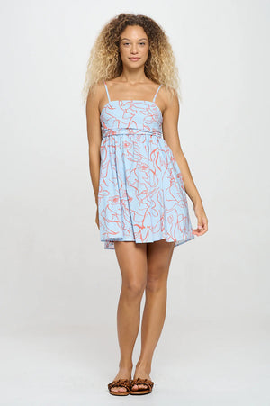 SANTORINI DREAMS MINI DRESS