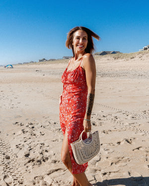 FIRECRACKER MIDI DRESS