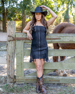 SLOW BURN MINI DRESS