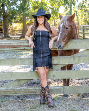 SLOW BURN MINI DRESS