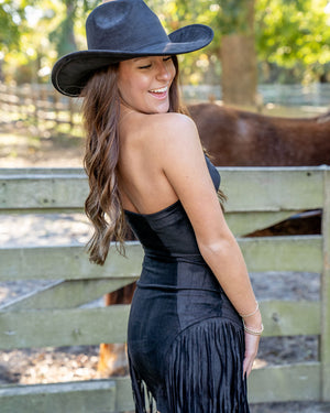 SLOW BURN MINI DRESS