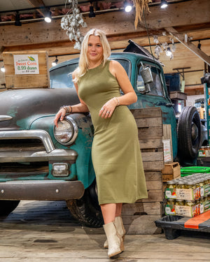 JANEY MIDI DRESS