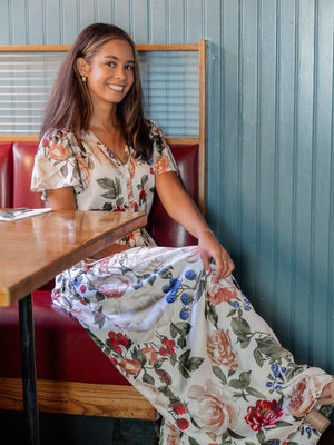 AFTERNOON BRUNCH MAXI DRESS