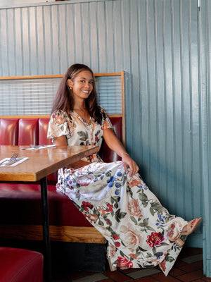 AFTERNOON BRUNCH MAXI DRESS