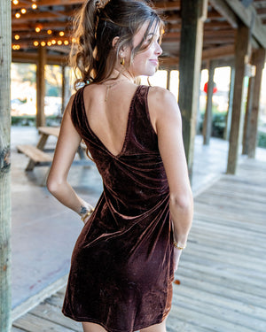 MIDNIGHT OIL MINI DRESS